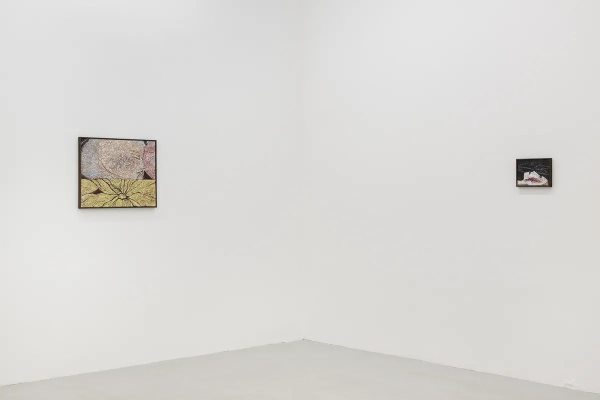 Installation view of Stevie Dix: Vyvyan