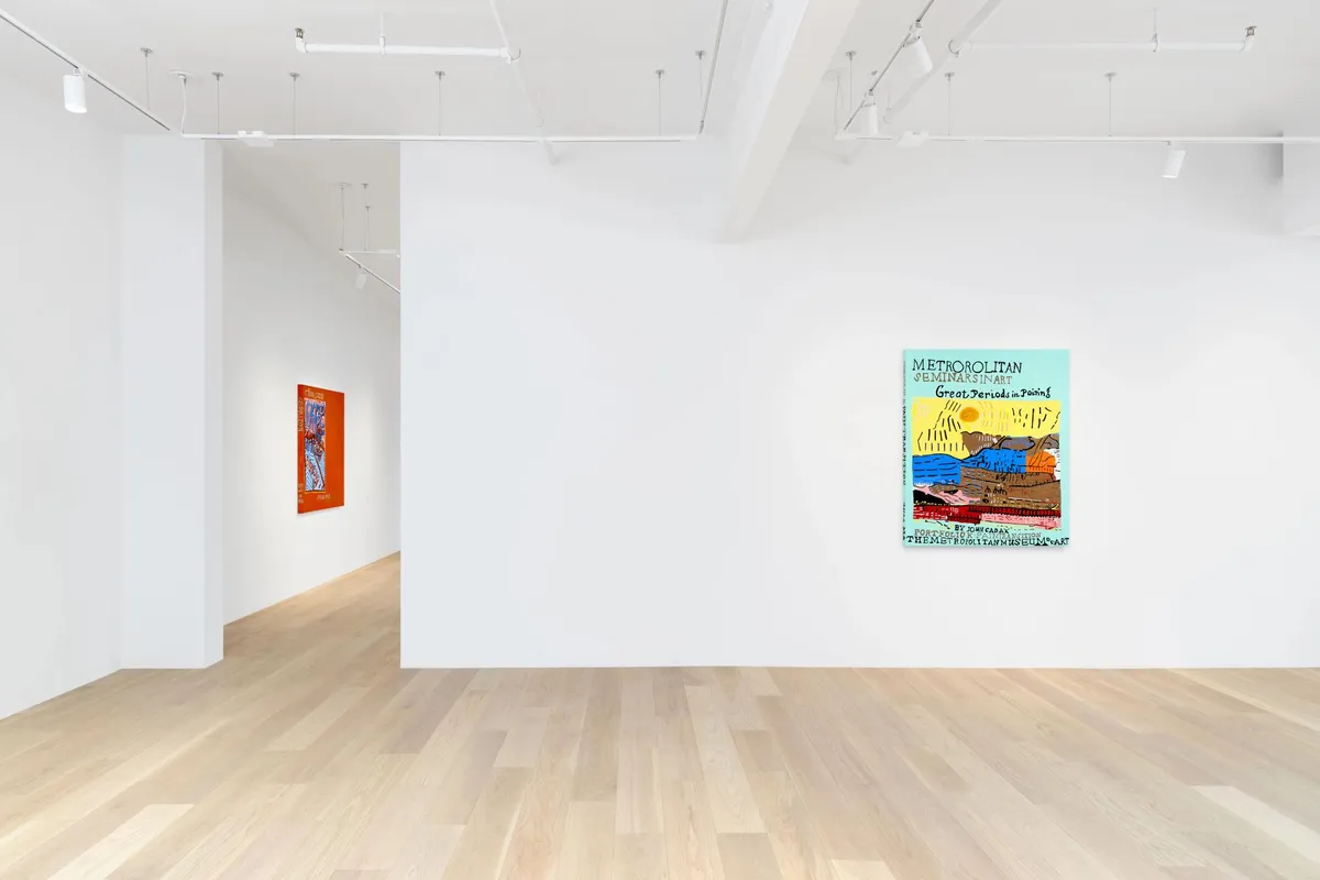 Installation view of Marlon Mullen