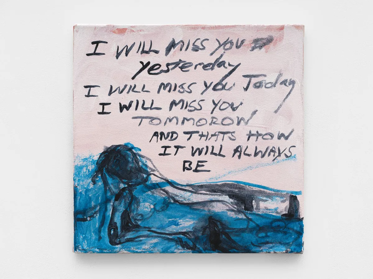 Tracey Emin: I will miss you Yesterday. I will miss you Today. I will miss you Tomorrow. And that’s how it will Always be at White Cube