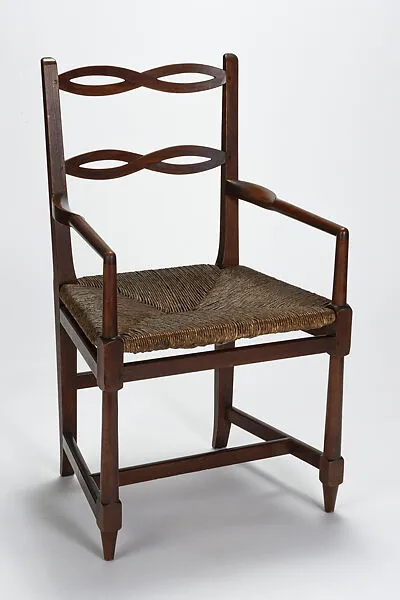 No. 57 Ribbon-back armchair, ca. 1927–35