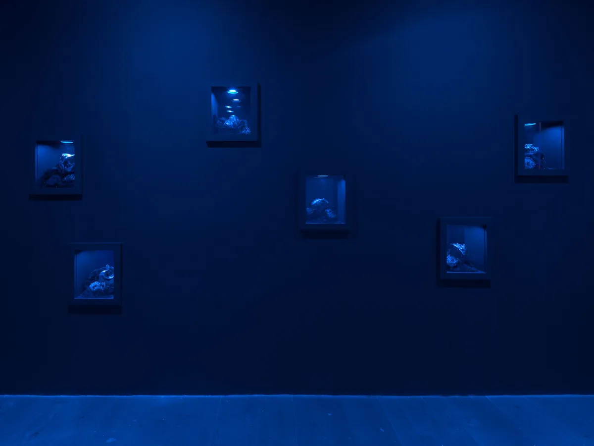 Installation view of LaJuné McMillian: Child/ren of the Bloom