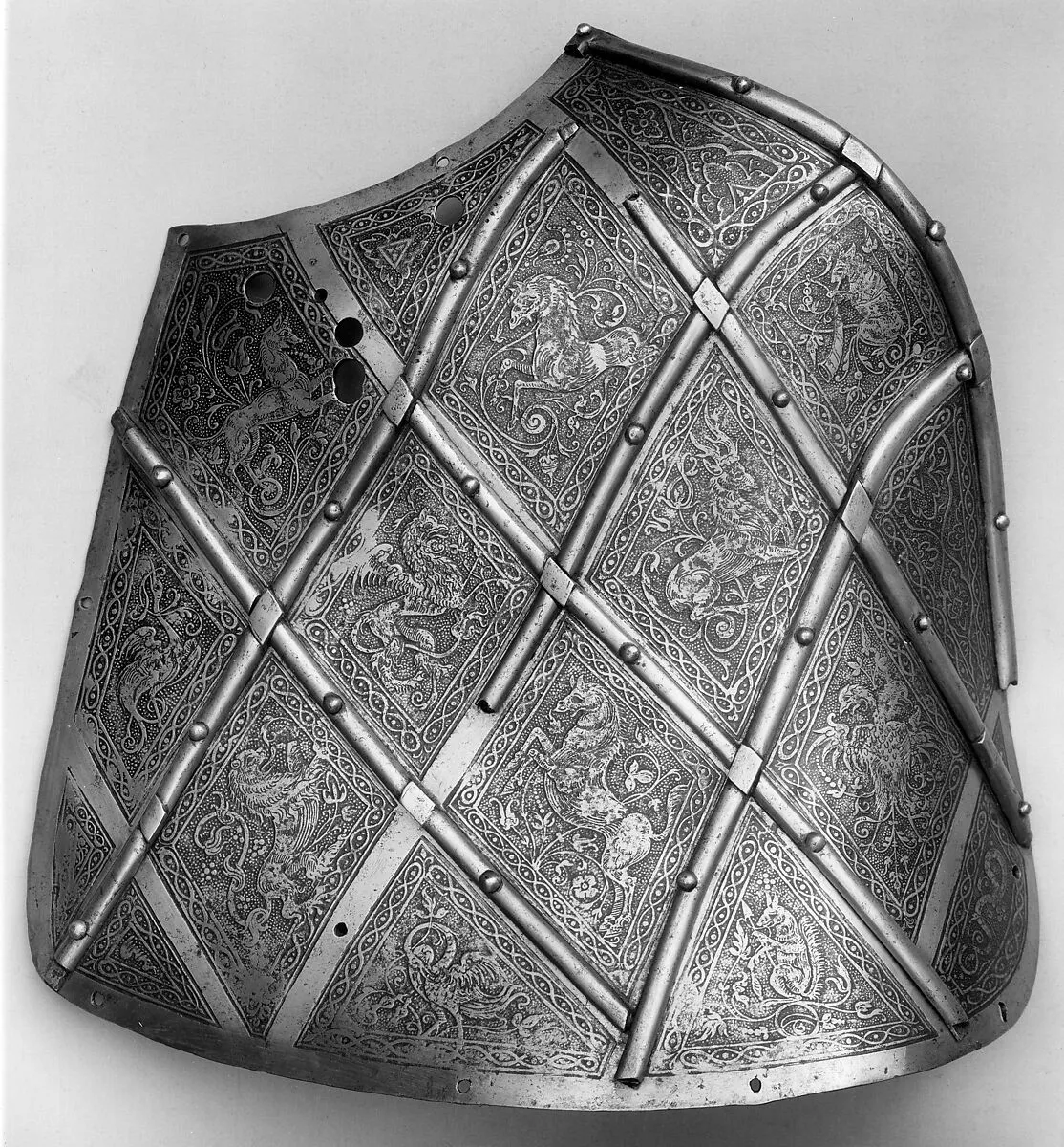 Trellised Targe for the Tilt, ca. 1550–60