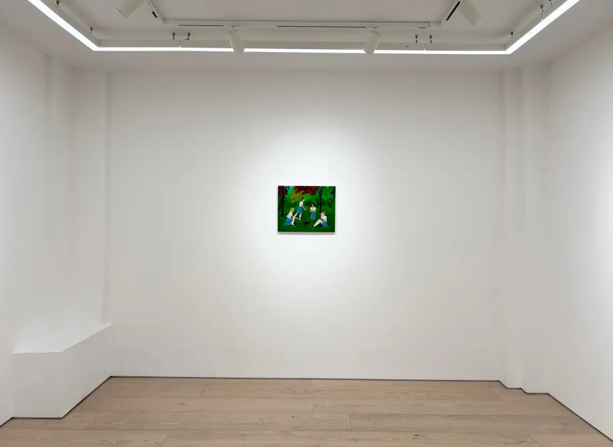 Installation view of Zoe Hawk: Project Room: Broken Hearts