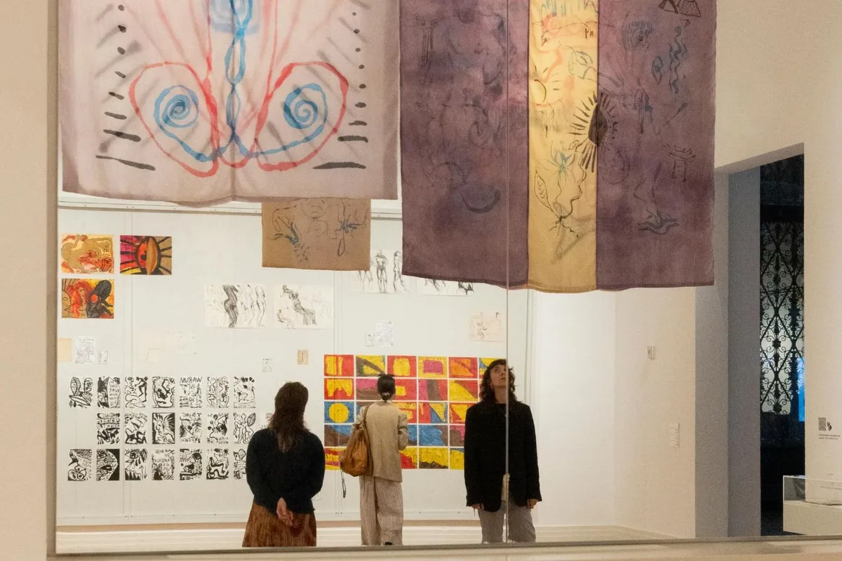 Installation view of Gabriele Stötzer: Dabei sein und nicht schweigen