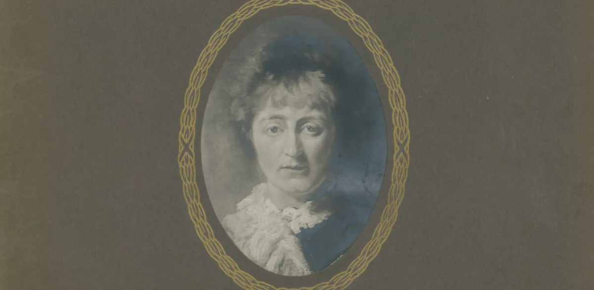 Victoria von Preußen, Portrait Hermione von Preuschen, after 1871