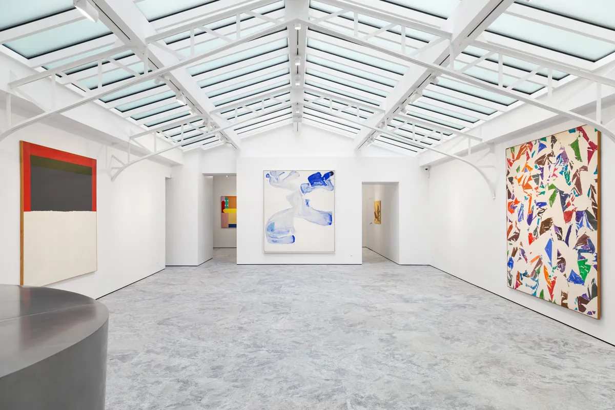 Installation view of Jean Fournier: a Tribute (Hommage à Jean Fournier)