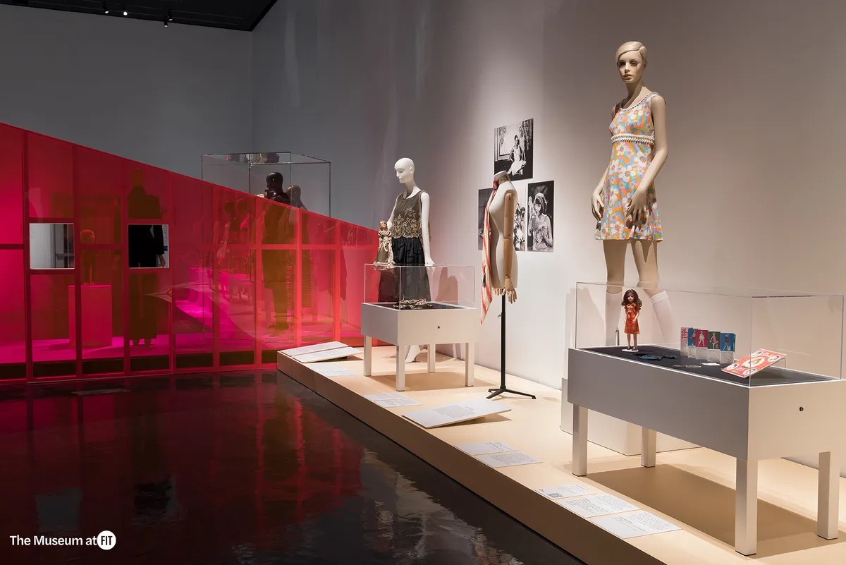 Installation view of Doll Dressing