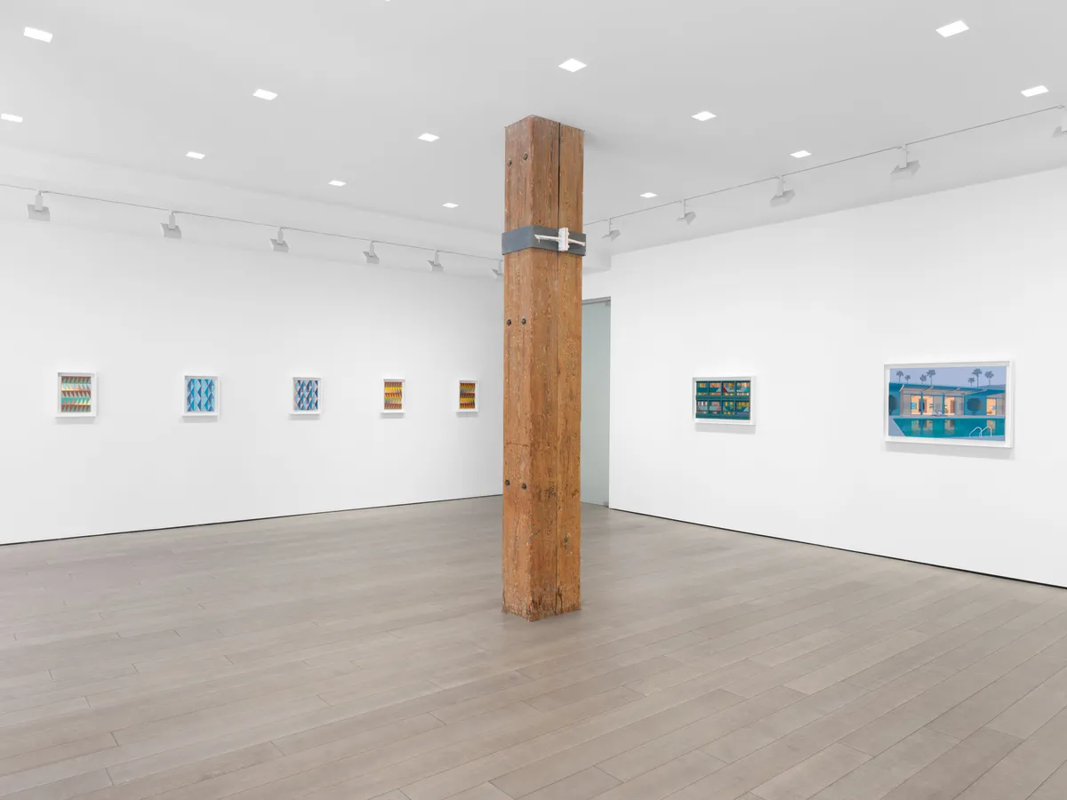 Installation view of Lucy Williams