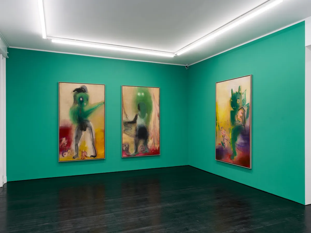 Installation view of Leiko Ikemura: de sensu