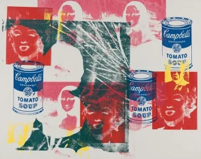 Andy Warhol, Multicolored Retrospective (Reversal Series), 1979
