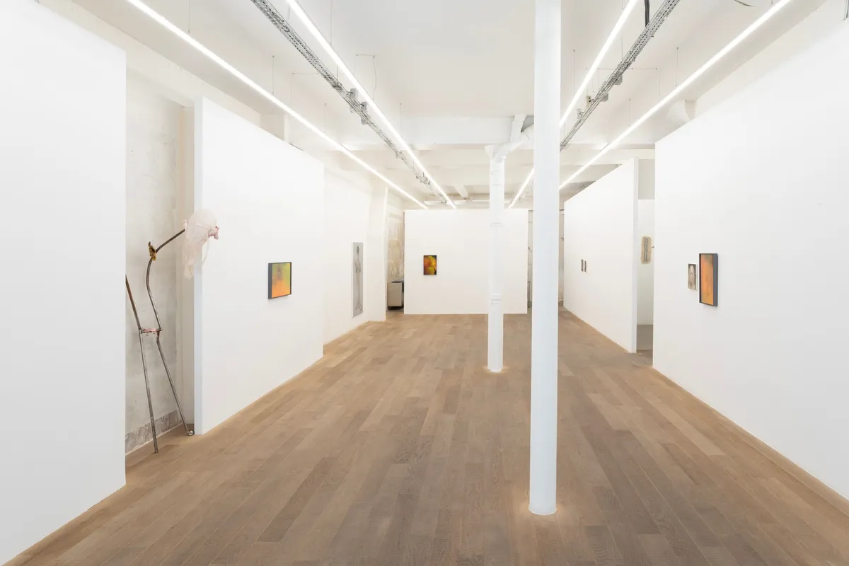 Installation view of Nanténé Traoré, Arthur Marie and Jesse Darling: Haunt Me