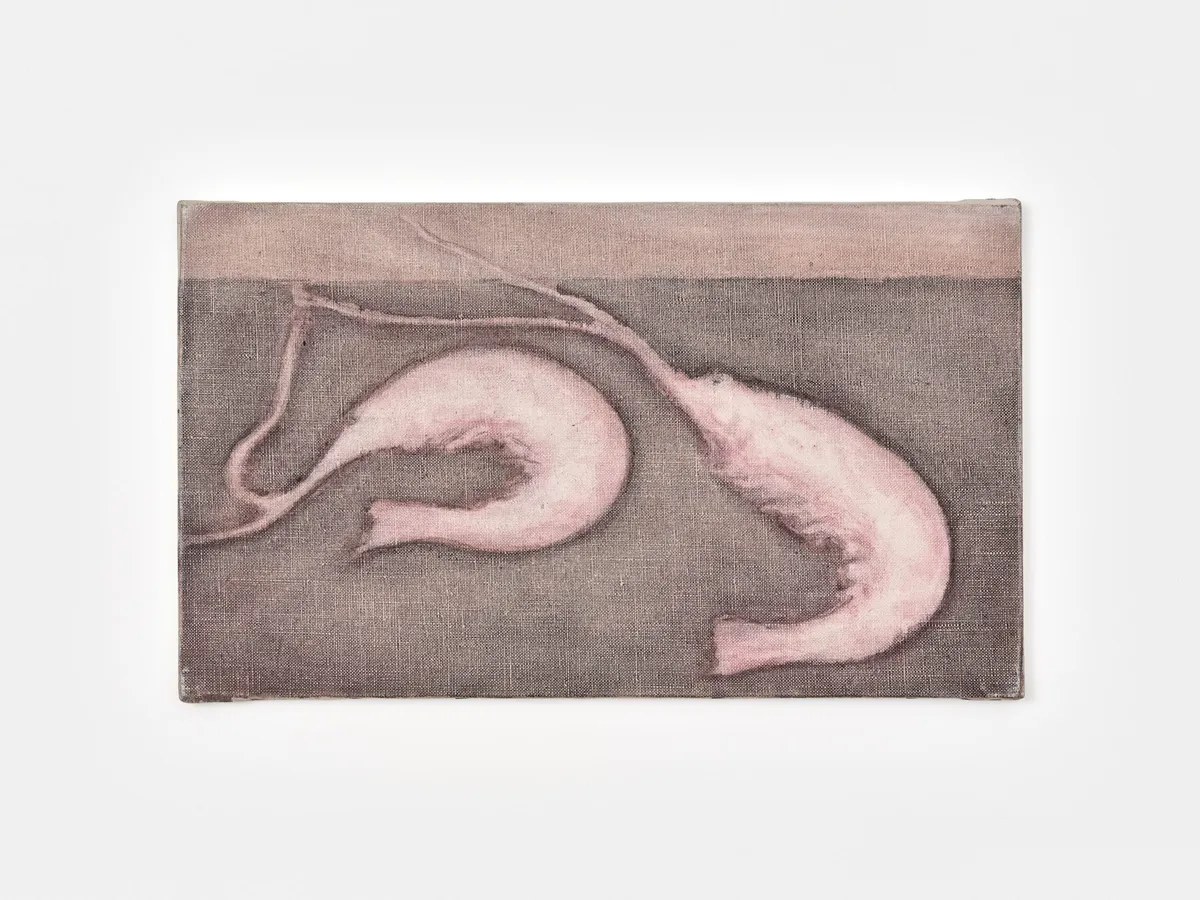 Deux crevettes roses, 1980