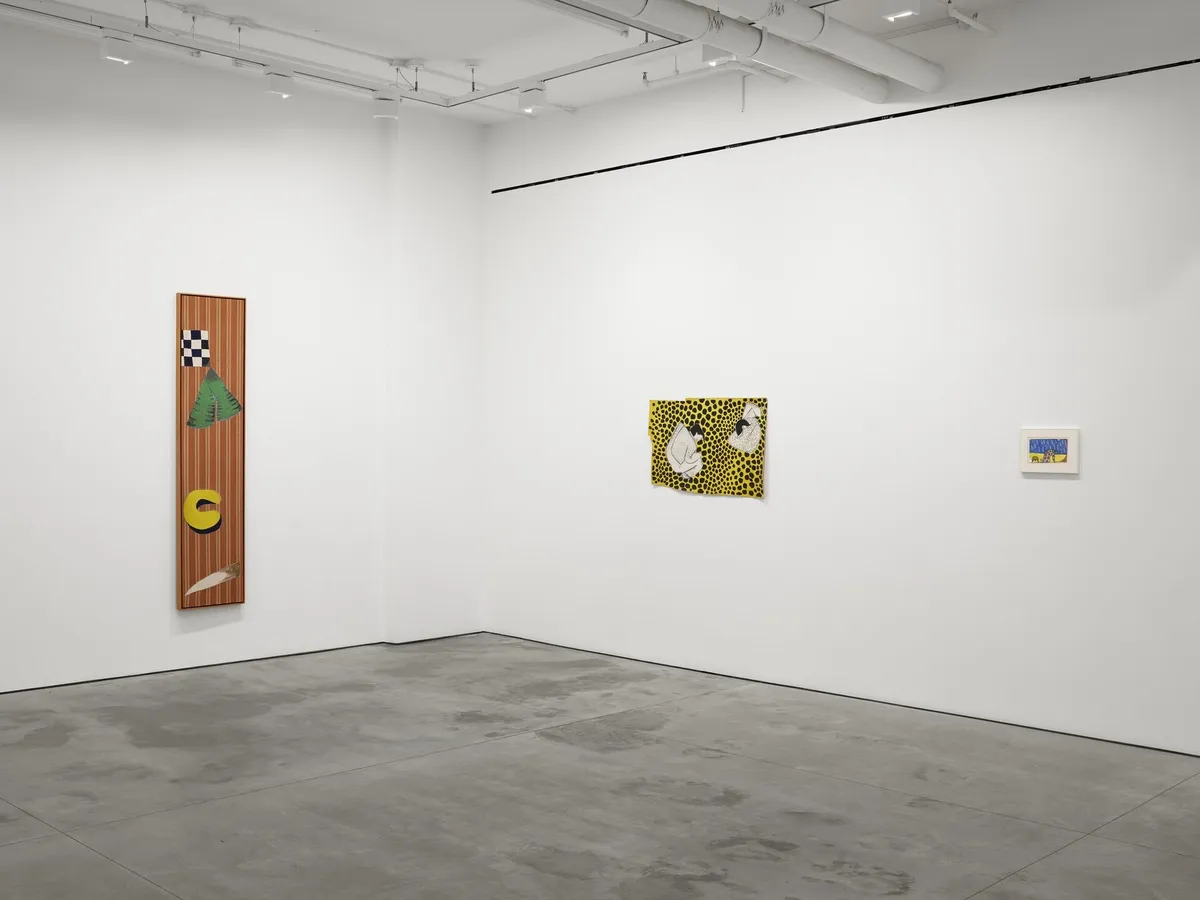 Installation view of Leonilson