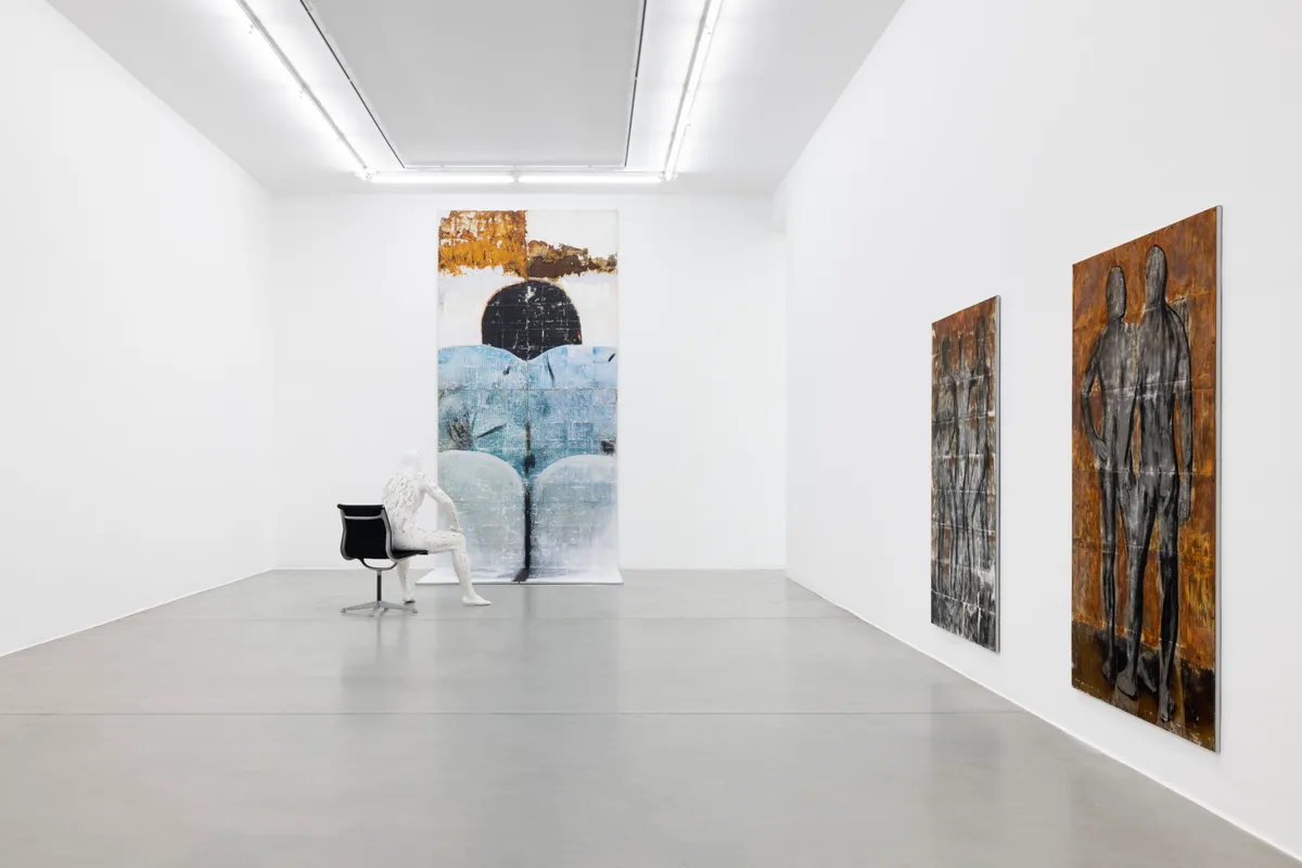 Installation view of James Bantone: Skin Game