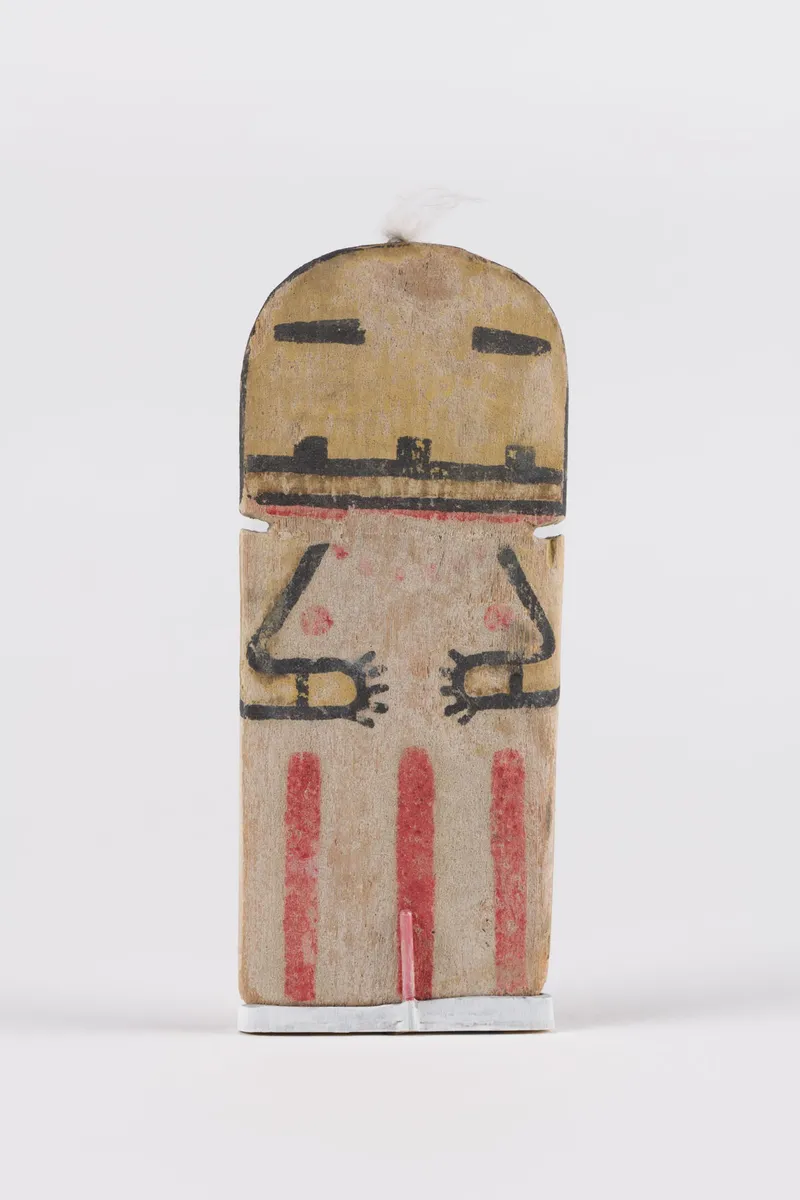Takurmana Tihu (Yellow Corn Maiden Kachina Doll), late 19th century