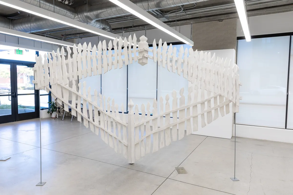 Installation view of David Vega and Andy Montiel Phillips: Cast Shadows