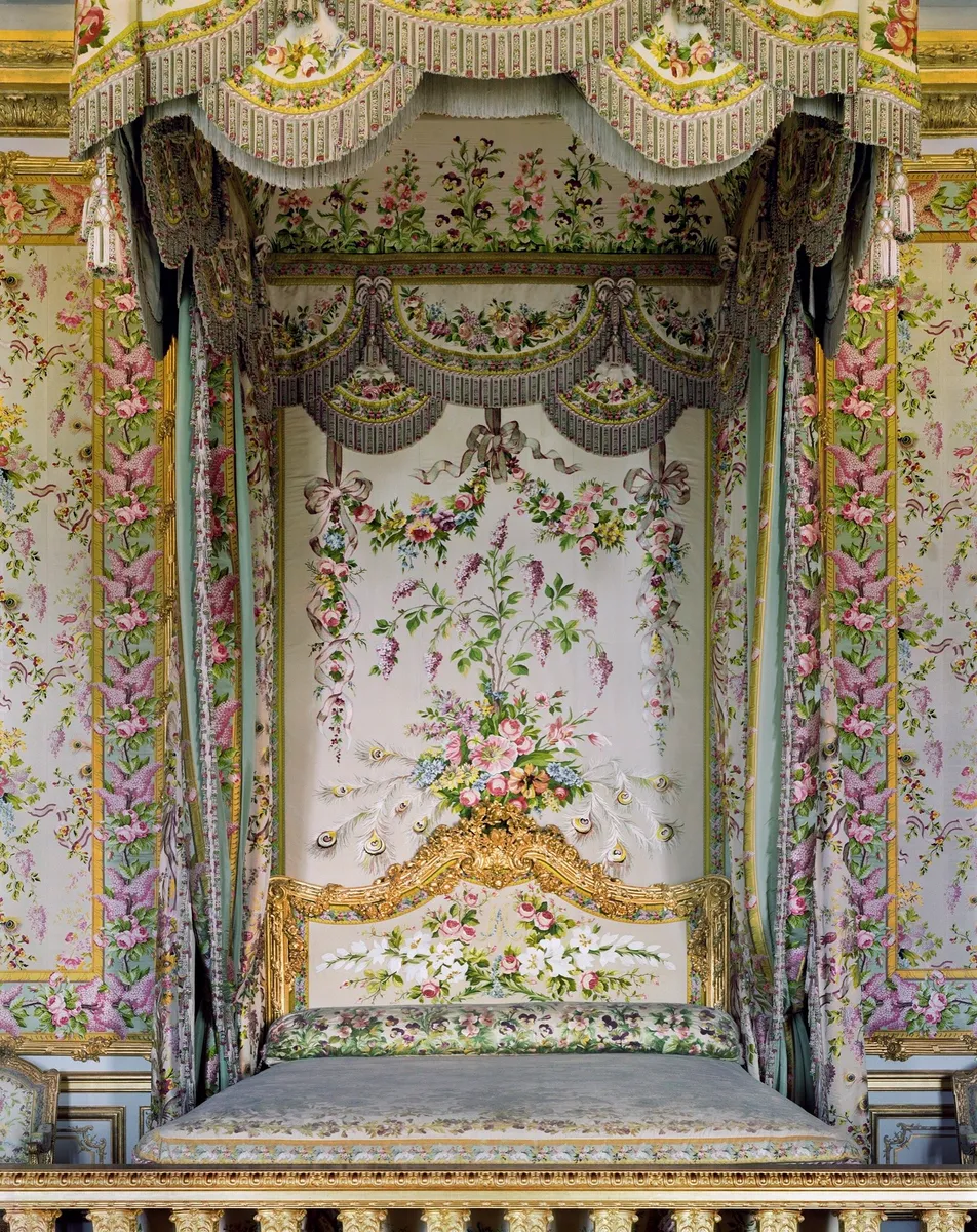 Queen Marie-Antoinette’s State Bedchamber, Château de Versailles, Versailles, France, 2019