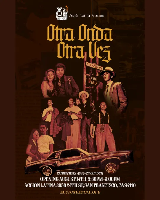 Otra Onda/Otra Vez exhibition poster