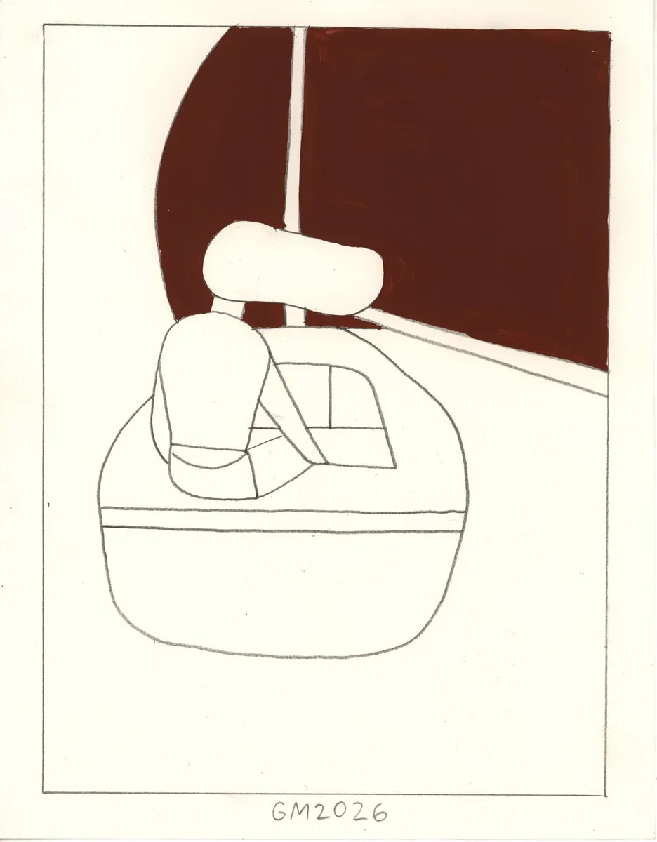 Geoff McFetridge, The Imbalance of Leaving and Coming Back, 2026