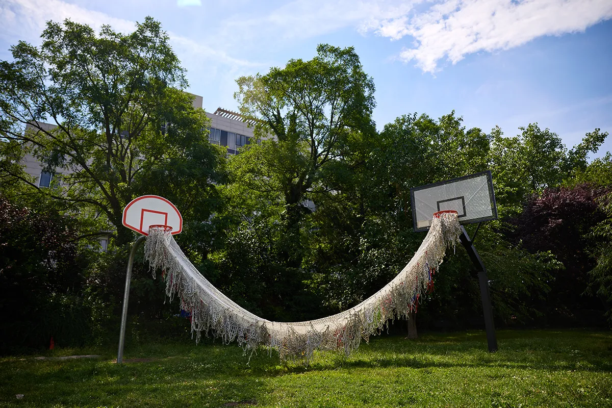 Installation view of Artists Choose Artists: The Socrates Annual Fellowship Anniversary