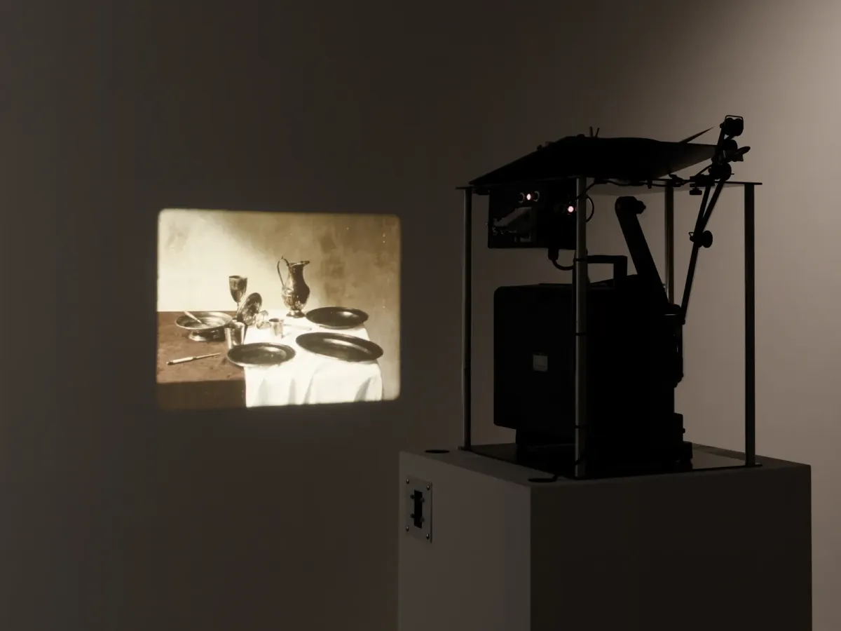 Installation view of Clément Cogitore: Ferdinandea
