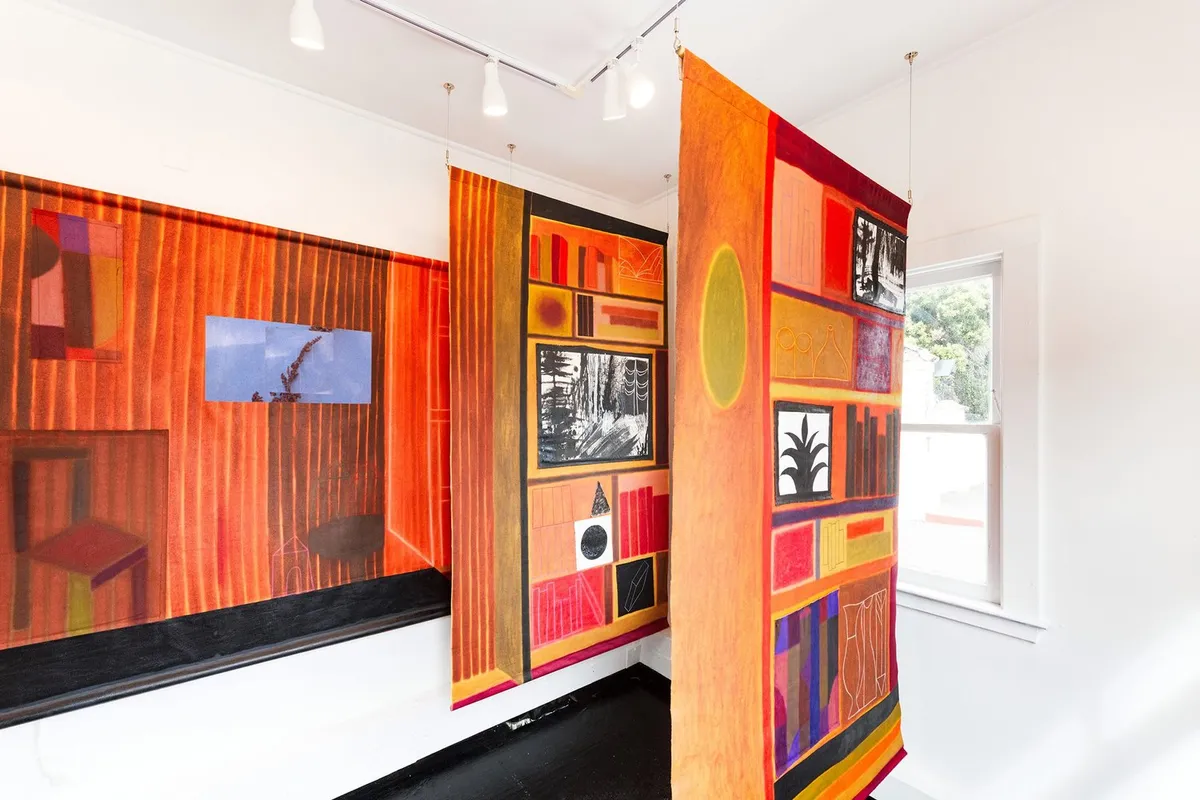 Installation view of Muzae Sesay, Alexcia Sundra: Attentive Earth