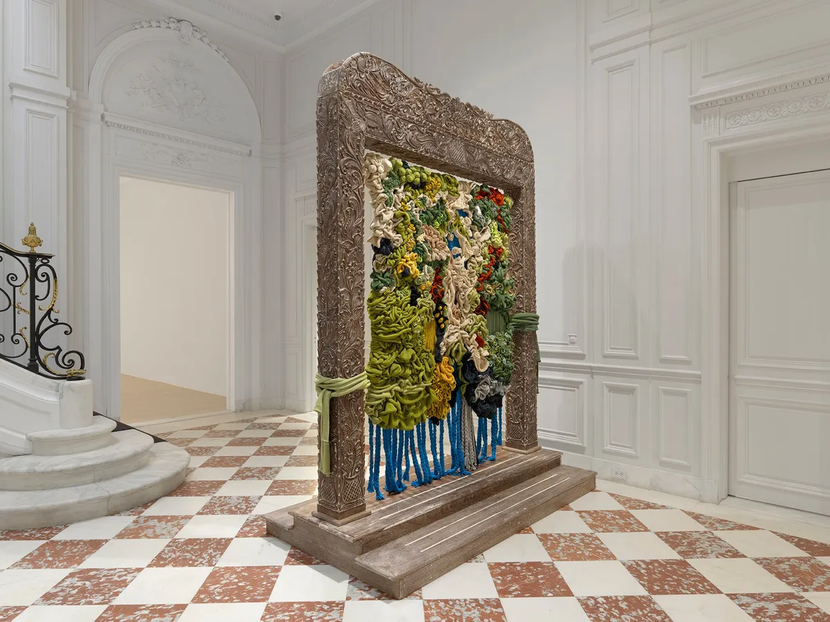 Installation view of Wangari Mathenge: Re-membering
