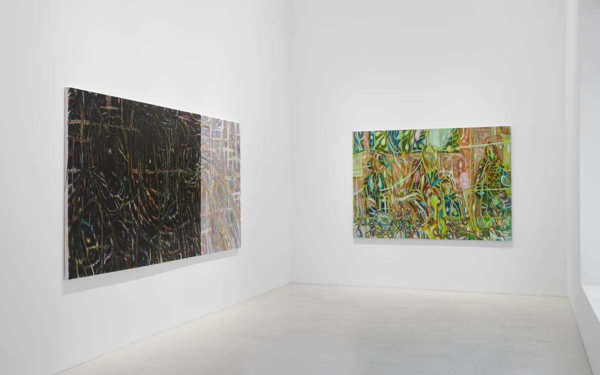 Installation view of Achraf Touloub: Pleiades