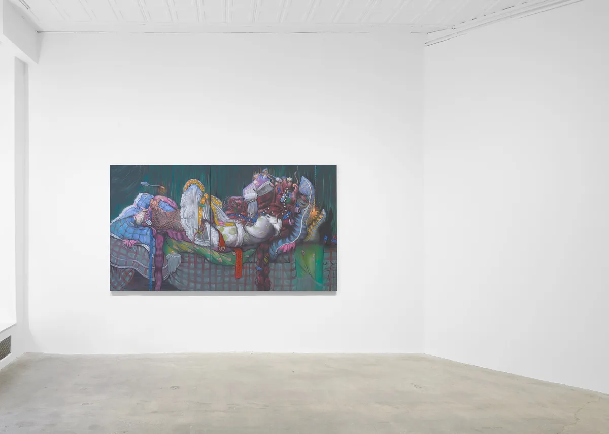 Installation view of Bea Scaccia: Groomed