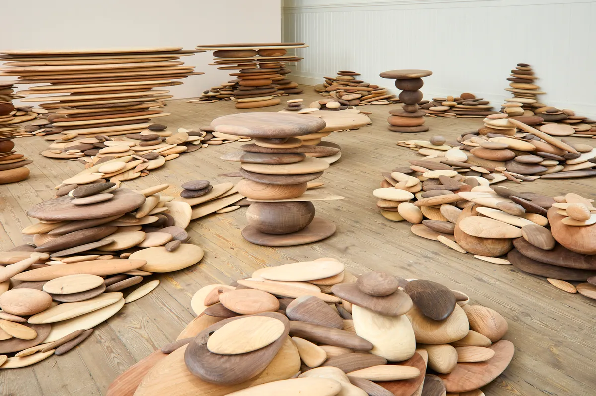 Installation view of Christopher Kurtz: Badlands