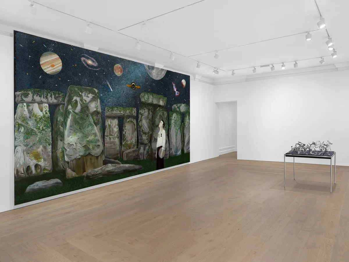Installation view of Nicole Eisenman