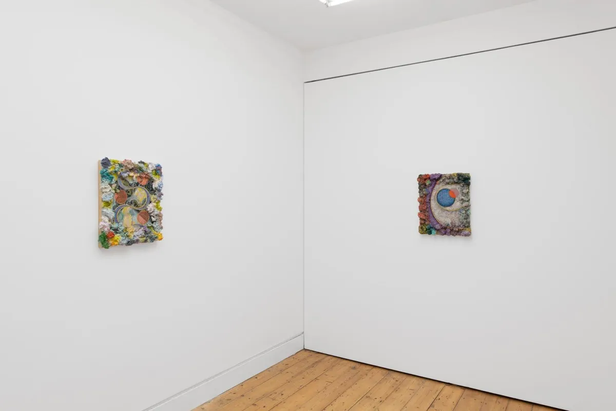Installation view of Phillip Allen: Farm