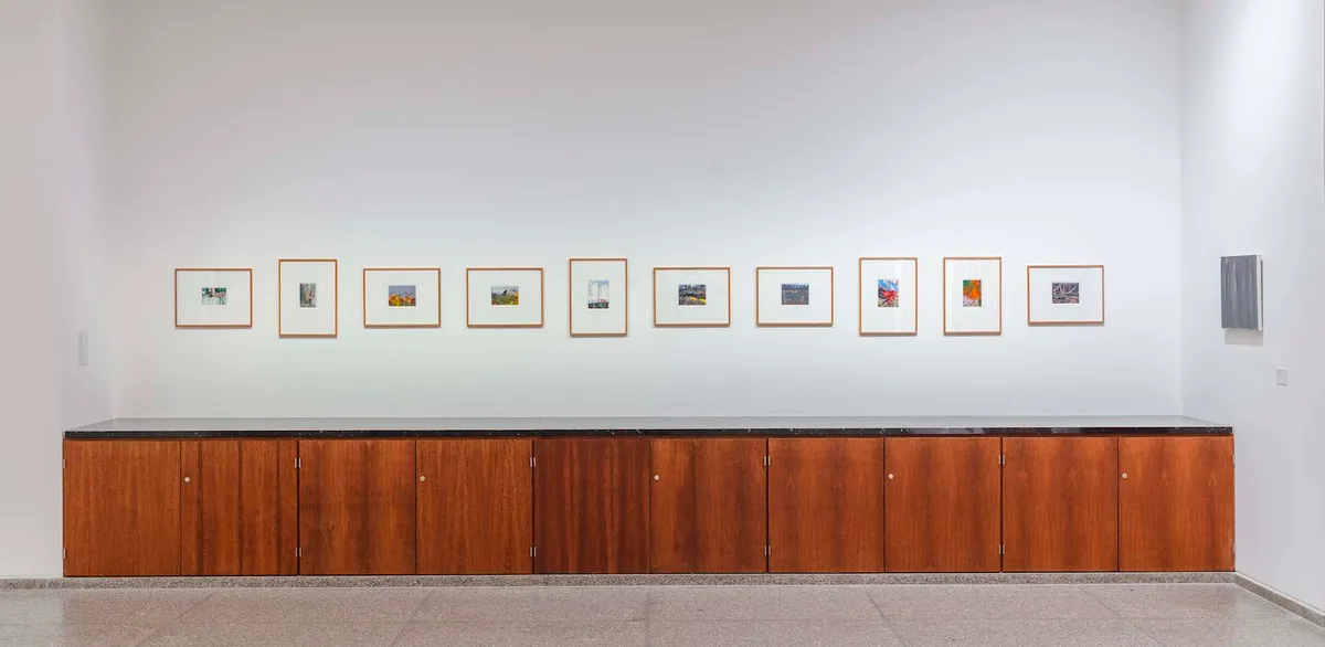 Installation view of Gerhard Richter: 100 Works for Berlin