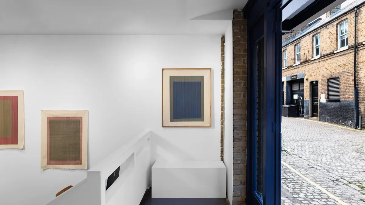 Installation view of Into the Surface