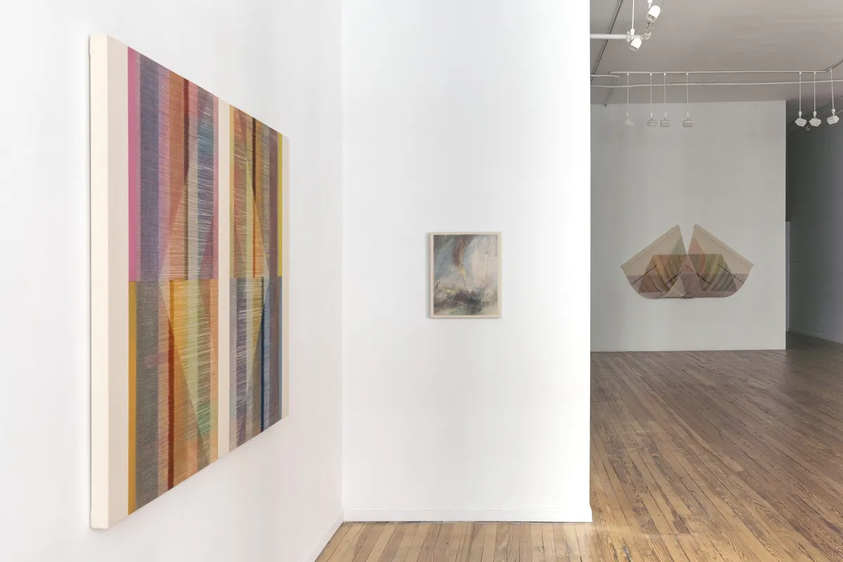 Installation view of Myles Bennett: Unsubstantial Territories