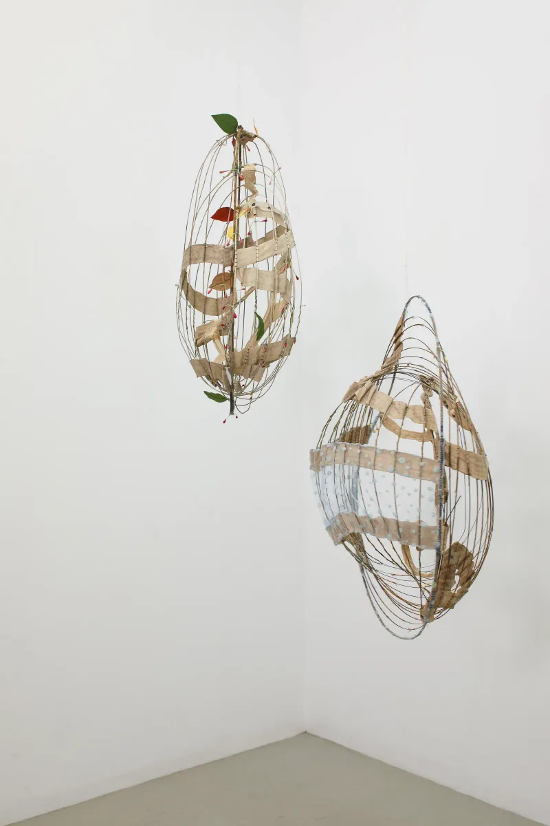 Installation view of Martina Cox: Heart Eyes