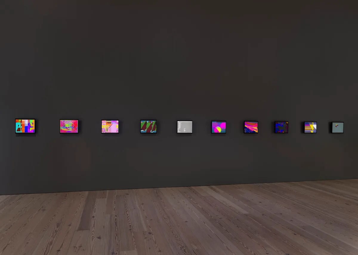 Installation view of Whitney Biennial 2026