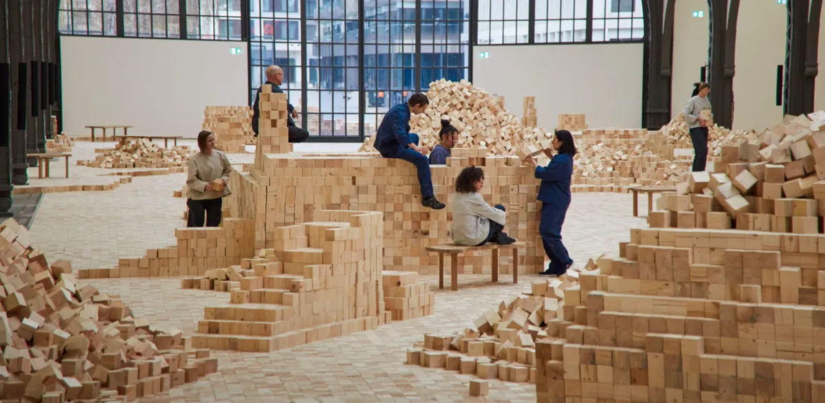 Installation view of CHANEL Commission: Lina Lapelytė. We Make Years Out of Hours