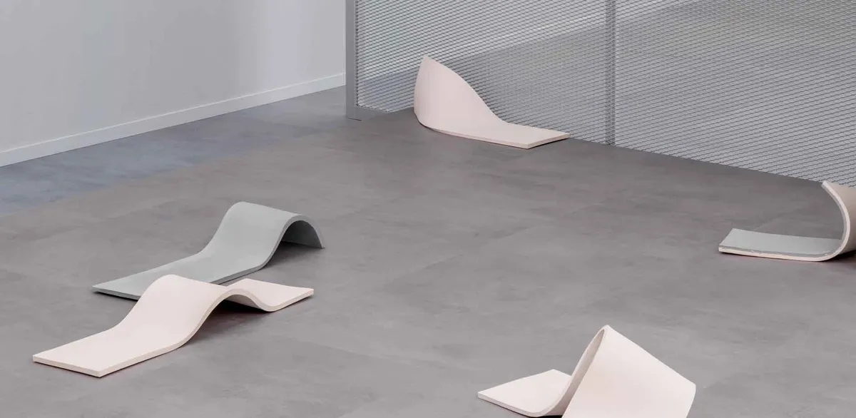 Installation view of [ materialistin ]. Matter of Care, Care of Matter