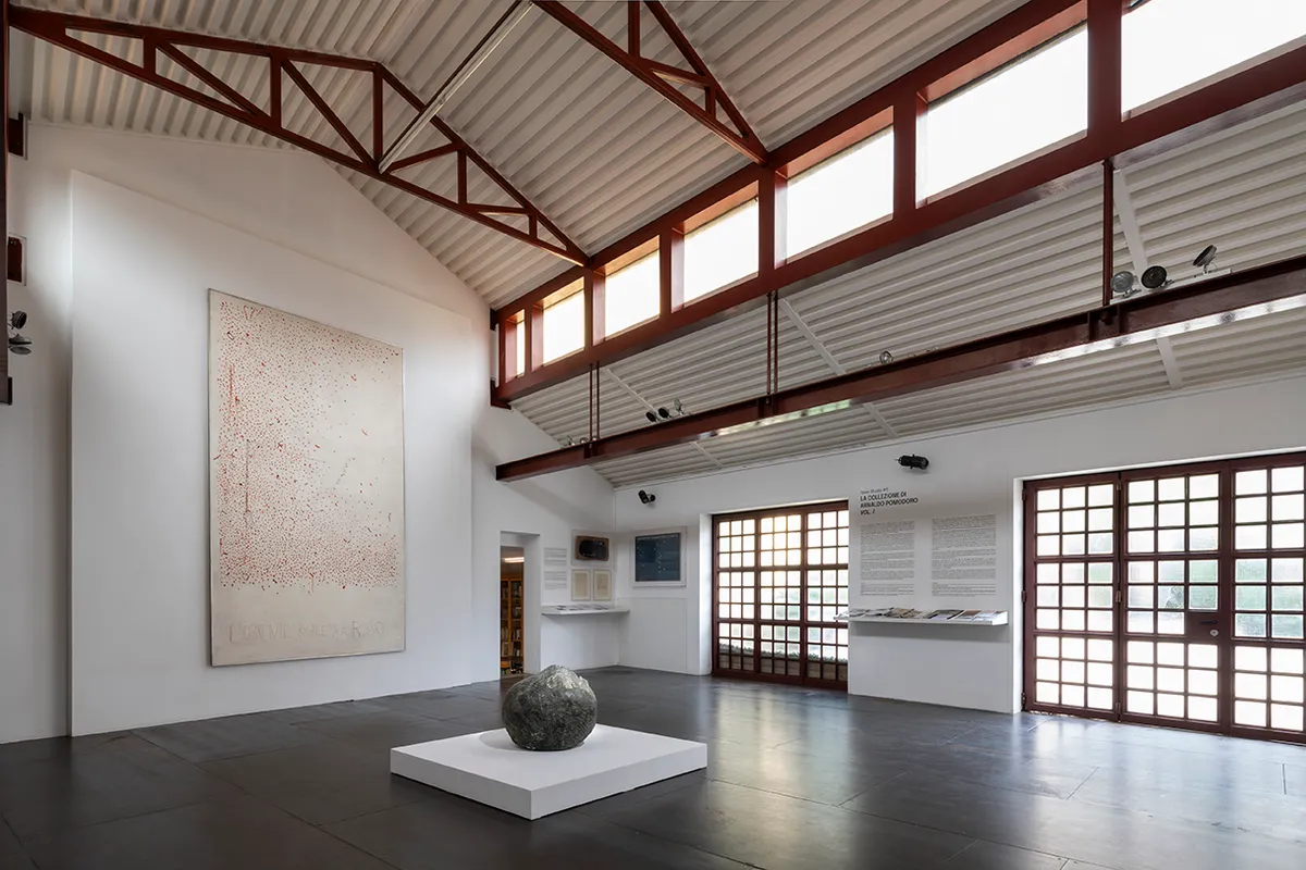 Installation view of Open Studio #5 | La Collezione di Arnaldo Pomodoro – Vol. I
