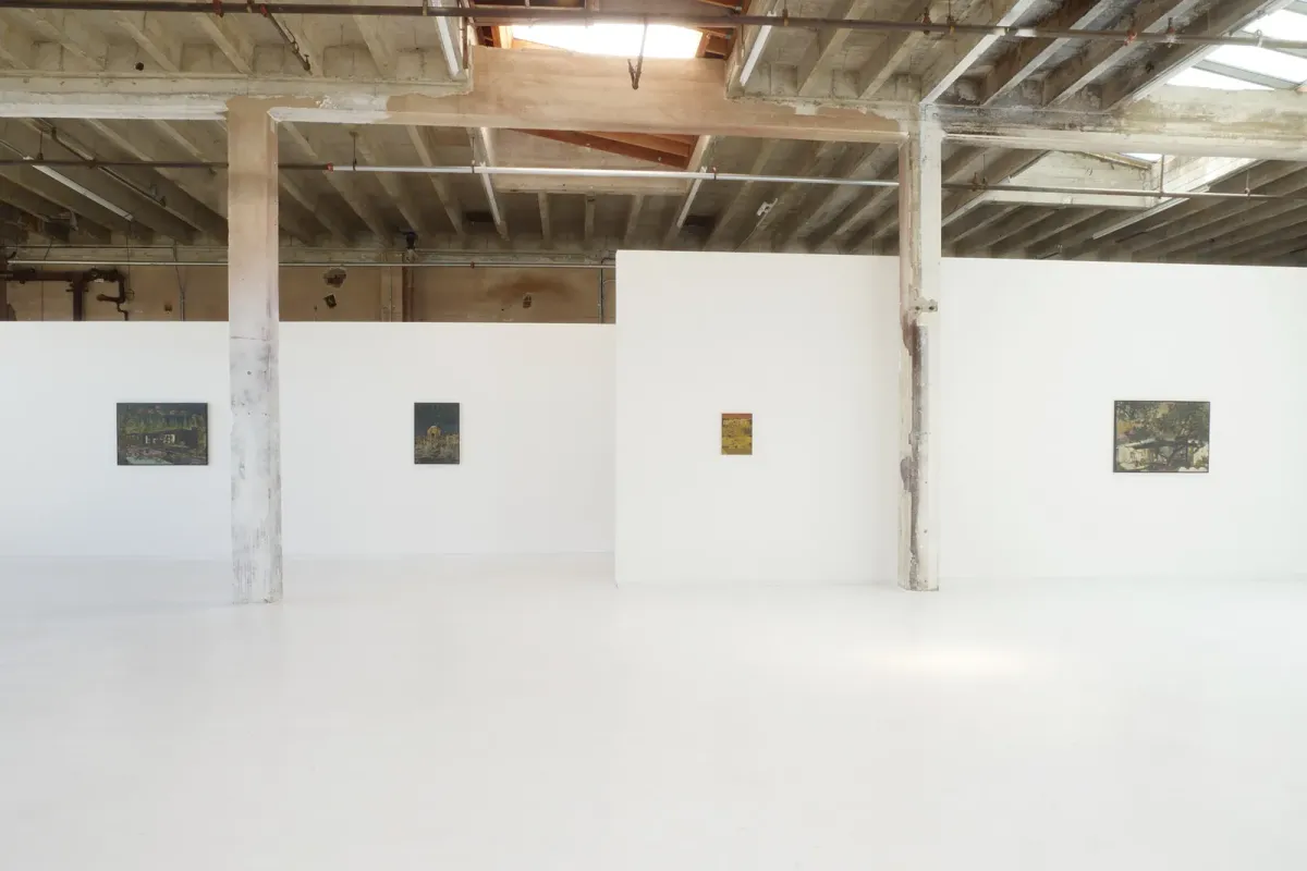 Installation view of Stefan Kürten: Echoes From The Past