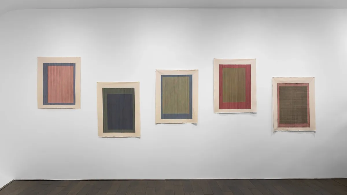 Installation view of Into the Surface