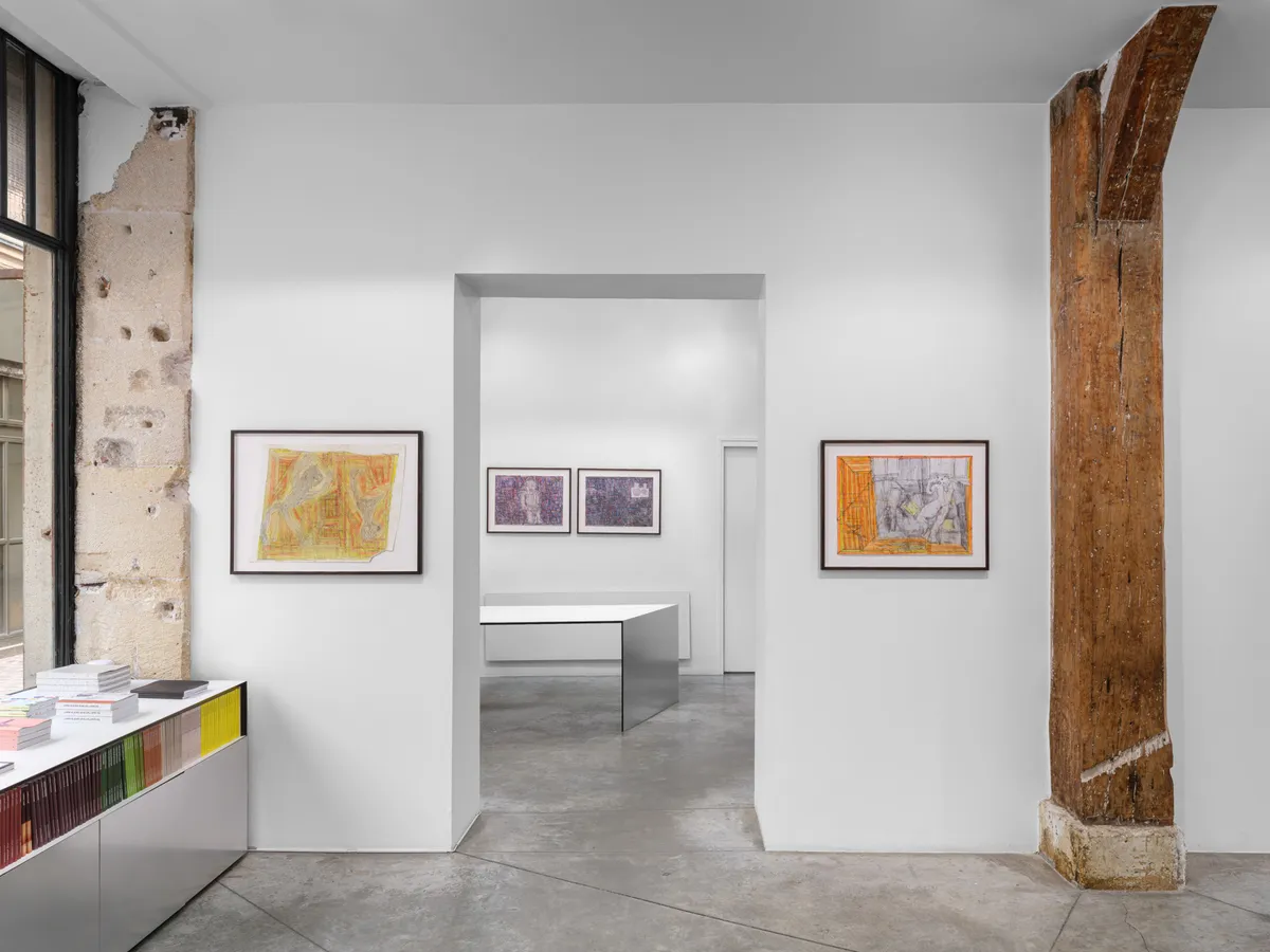 Installation view of Josef Hofer: Le motif dans le miroir