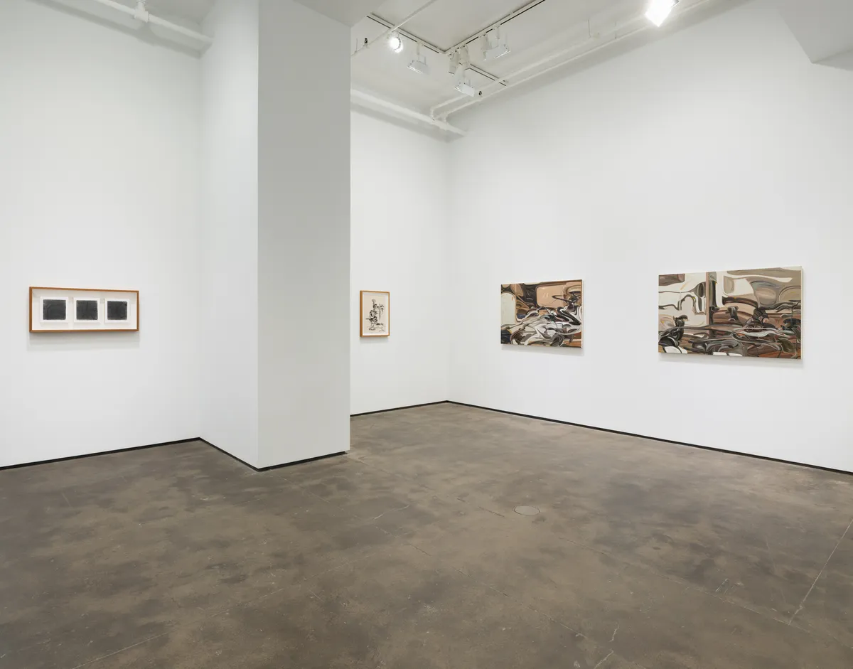 Installation view of Luke Agada: When the Center Holds
