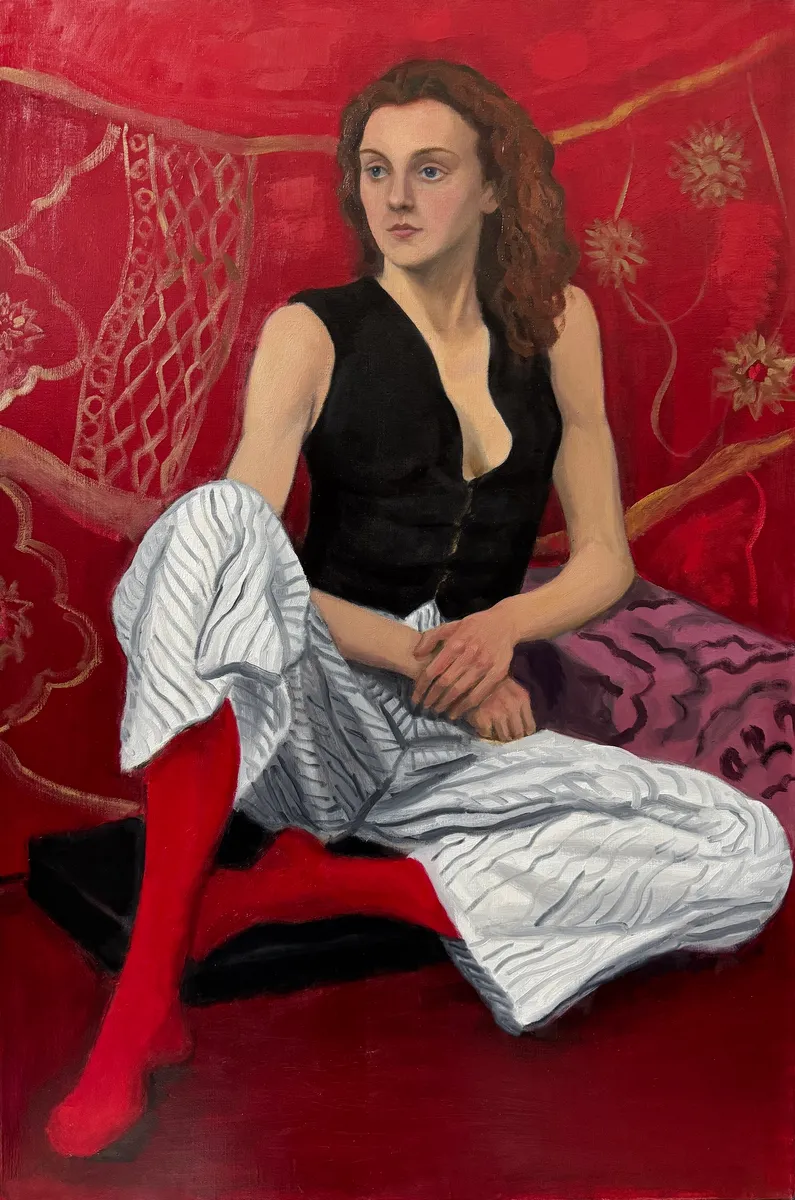 Amanda in White and Scarlet, 2026