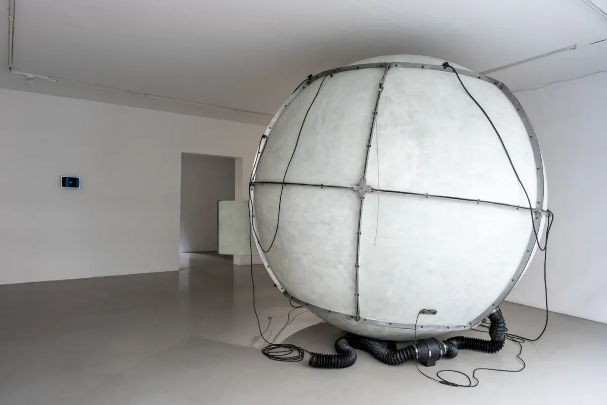 Installation view of Mathias Gramoso: Rhetorical Silence