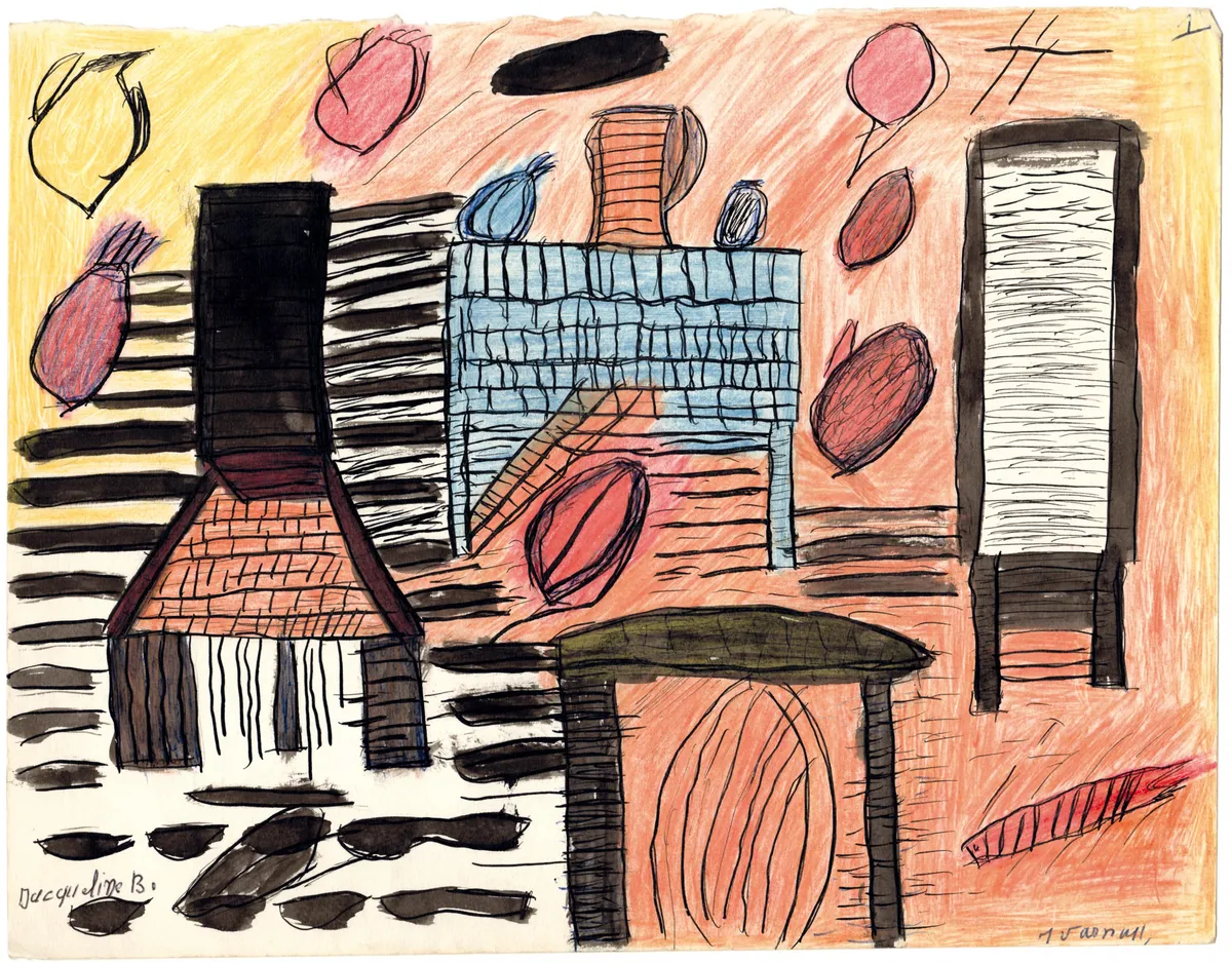 Jacqueline B, sans titre, 1964