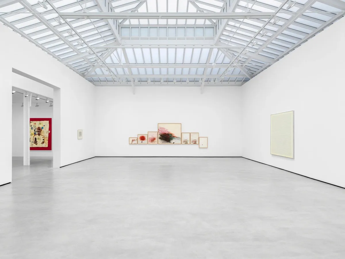Installation view of Au 108 rue Vieille du Temple: A Shared Legacy with Galerie Yvon Lambert