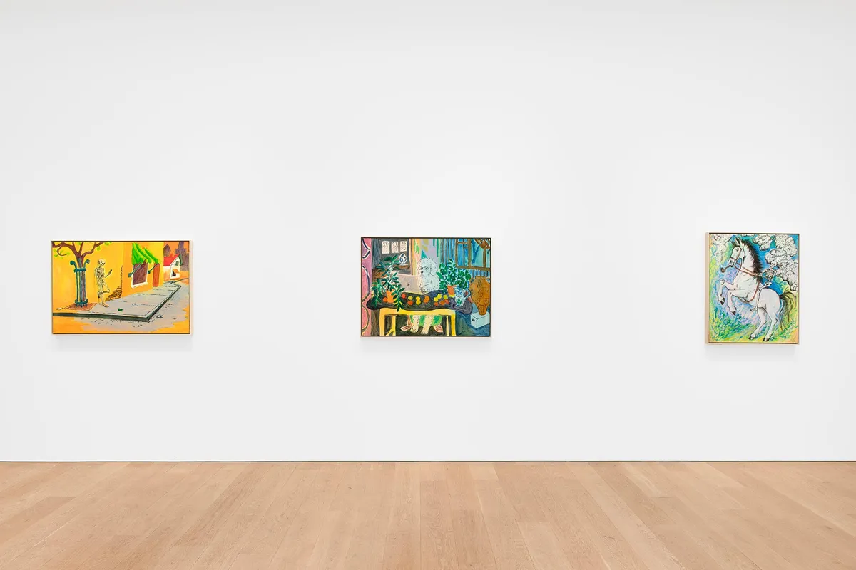 Installation view of Scott Reeder: Ideas (cont.)
