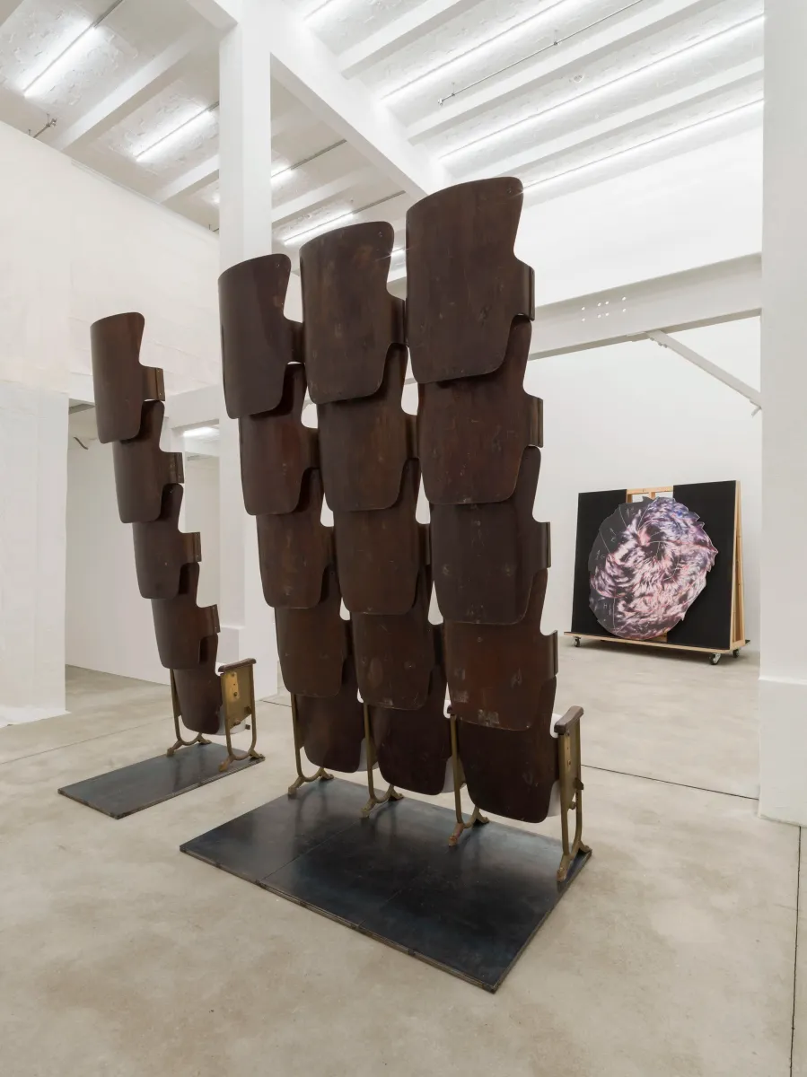 Installation view of Martin Margiela in Berlin